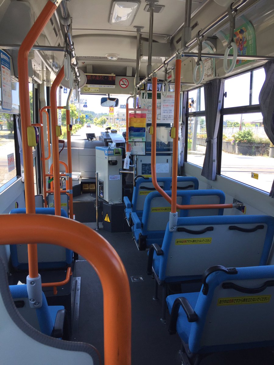 東水快速 Twitter પર 一の宮バス停から白山市のコミュニティバスに乗る 貸切