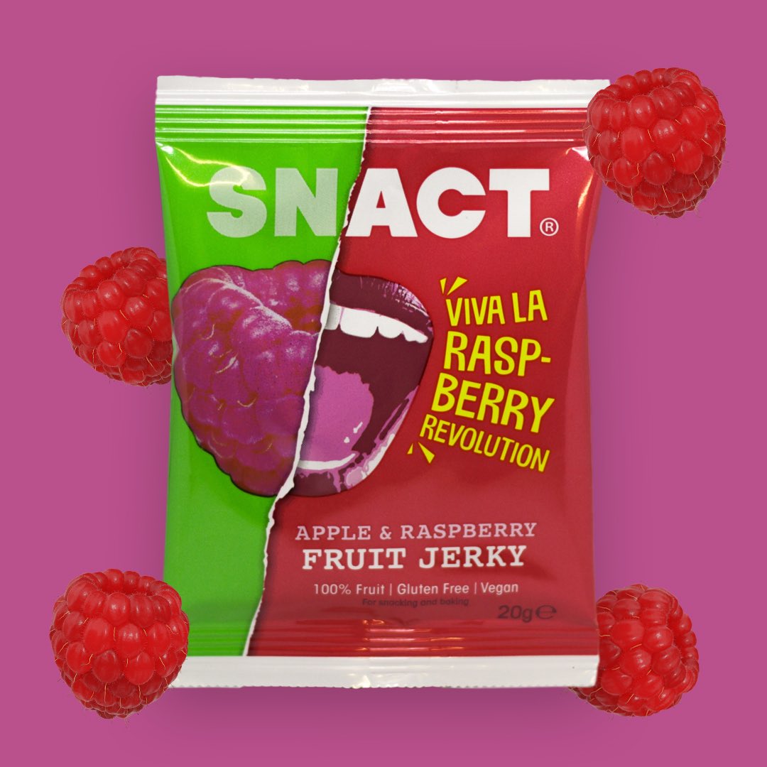 Viva La Raspberry Revolution! Apple & Raspberry Fruit Jerky - 100% Fruit, #glutenfree & #vegan