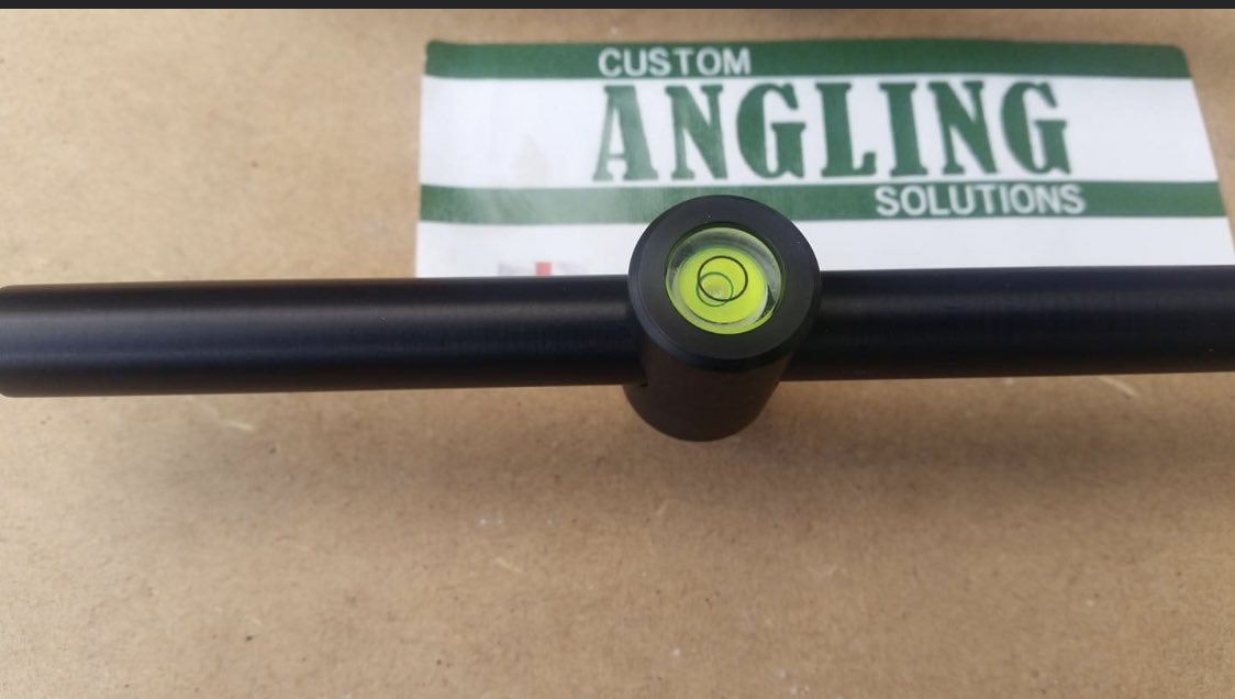 Resolute Tbar leveller 

The perfect tool solution to ensure your banksticks are vertical every time. Fitted with a standard 3/8" bsf thread to fit any bankware. 

RRP £14.99

#customanglingsolutions #Resolute #originality