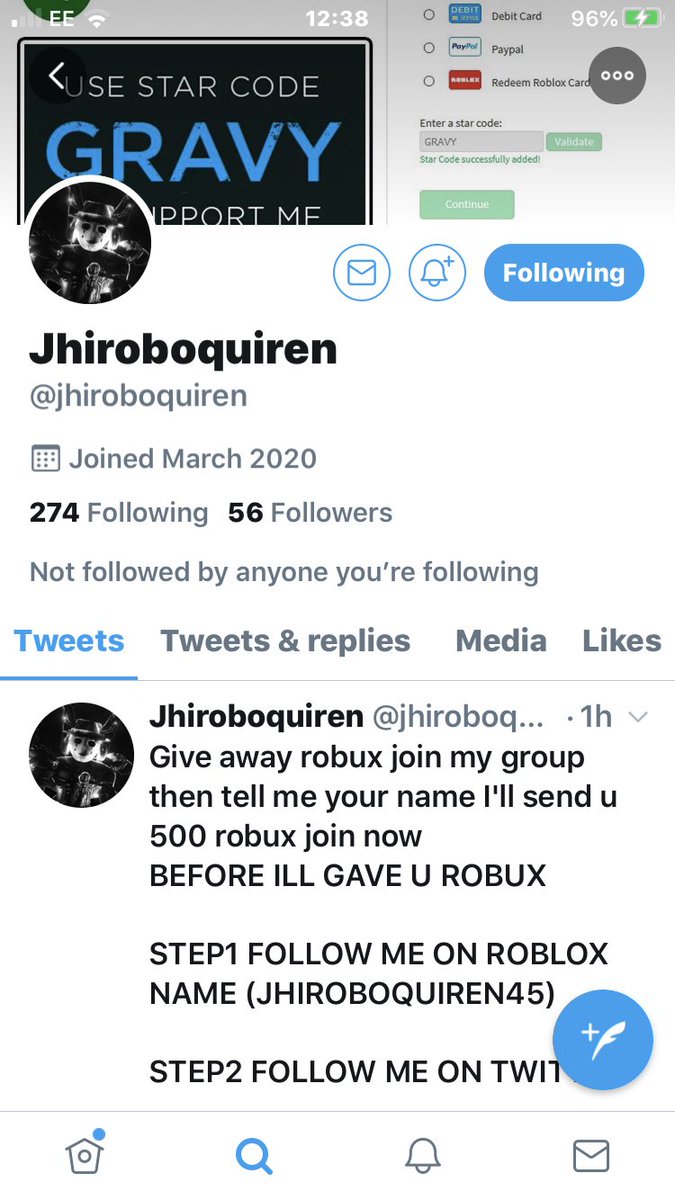 Jhiroboquiren On Twitter Give Away Robux Join My Group Then Tell