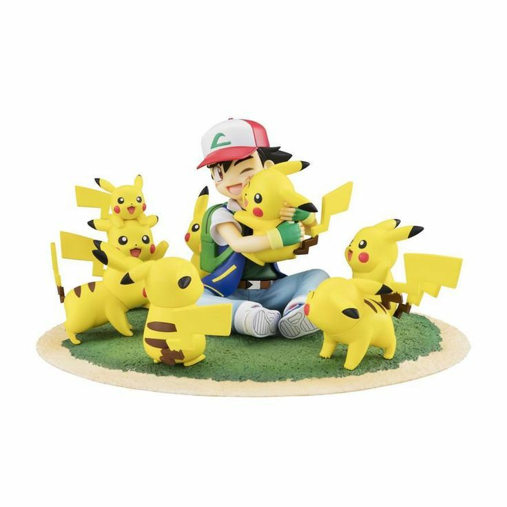 ReviewsPokemon's tweet photo. Oh to be Ash surrounded by Pikachu https://t.co/tUDOYnPXto