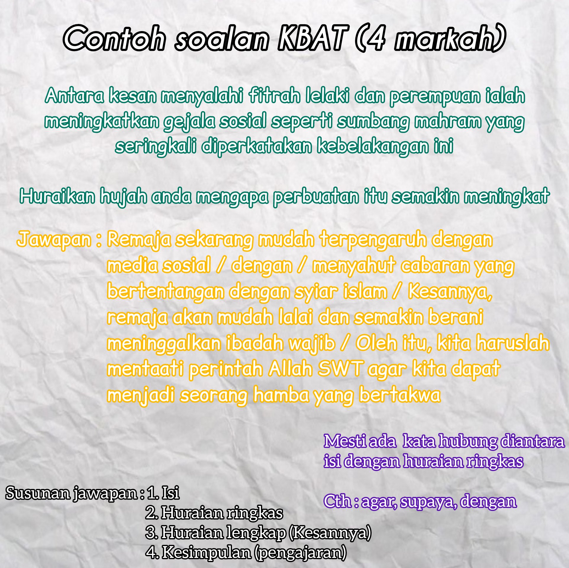 An Amino Acid On Twitter Part 2 Soalan Kbat Saya Ada Bagi Tips Sebenarnya Soalan Ni Mudah Untuk Dapat Markah Paling Kurang Pun Dapat 2 3 Markah Nak Dapat Markah Penuh Pun