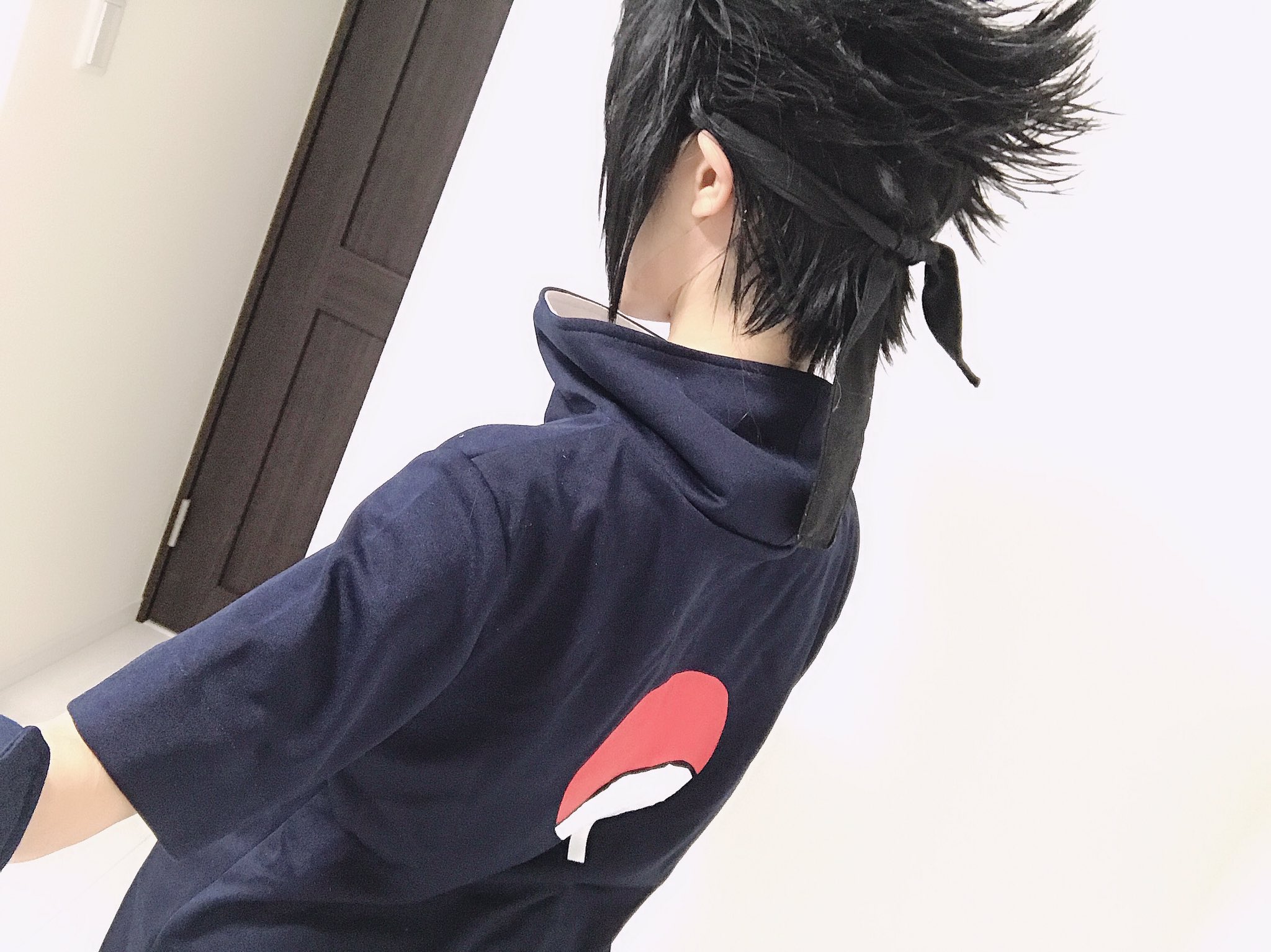 マリルリ うちはサスケ 少年期 写輪眼は加工で描いた マリルリ うちはサスケ 少年期 写輪眼は加工で描いた