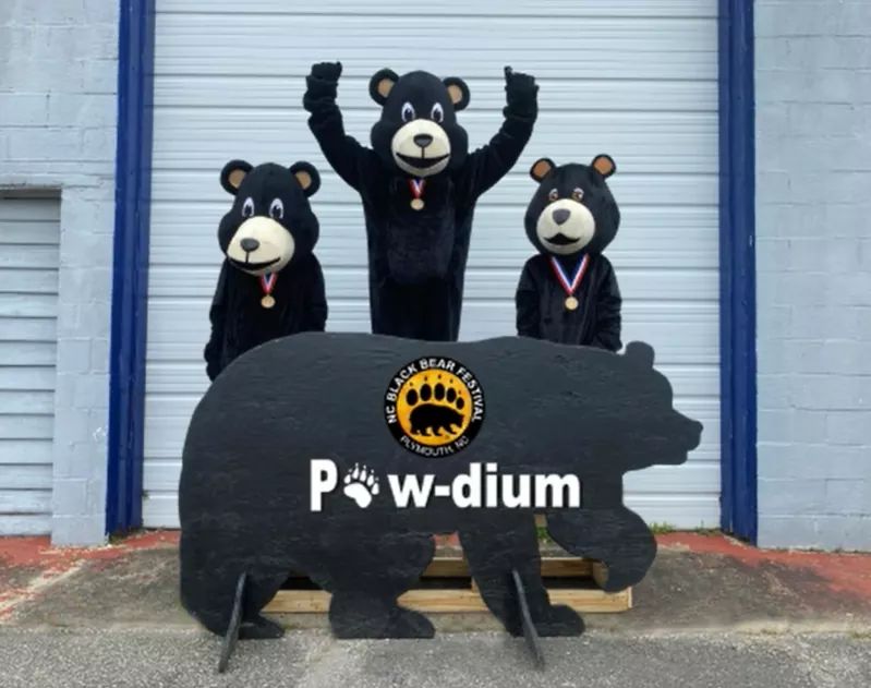 The Run with the Bears 5K (Virtual) is done. Guess who won? You NEVER know where those crafty bears are going to show up! Join us for more online fun. For a full schedule of events visit our website ncbearfest.com or stay tuned! eventeny.com/events/virtual…