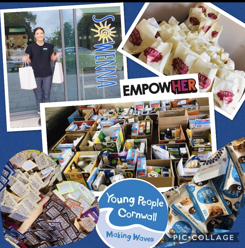 kerryYPC's tweet photo. Our St Austell EmpowHer group have been busy in preparing their care packages created for young people in the local area, and those young people who are currently in hospital with mental illness. #empowher #fundedbyspirit #iwill #socialaction ##powerofkindness 
 @YPCmakingwaves https://t.co/bwTw9X0n0V
