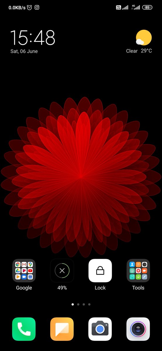 _darkcloudx's tweet image. Biar samaan wallpaper nya.. 😊👍 MIUI vs WEAR OS... ☕ #gabut