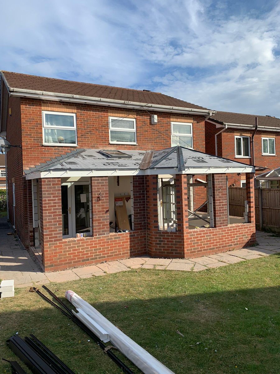 RealRoofConserv's tweet photo. @prefixsystems Lewis and Dek had a busy week #upgrade https://t.co/3Q2E8ySq3J