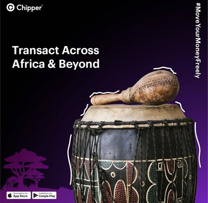 bradjrr's tweet photo. Chipper enables you to transfer and receive money across Africa in a fast ,free and an easy way offering no transactional cost for local or cross border transfers. #ZeroTransactionFees https://t.co/cozxDn9jZ1