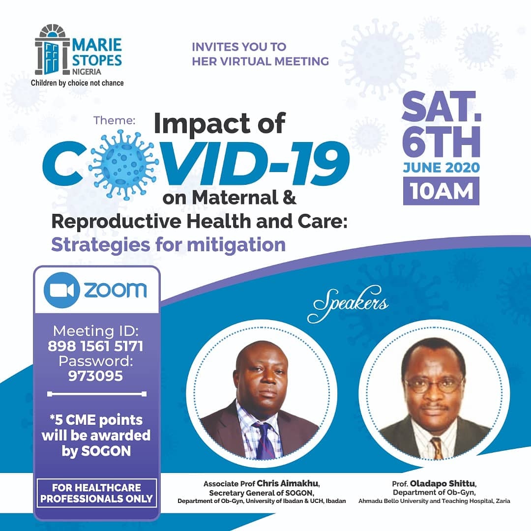 msichoicesng's tweet photo. Remember to join our virtual meeting this morning at 10 O'clock.
We look forward to hosting you.
Don't miss it!!!
#MarieStopesNigeria
#MSION https://t.co/gFhBWfz1Hq