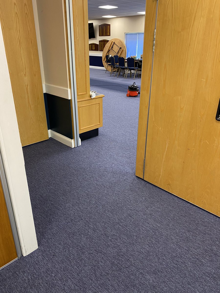 GalleryCarpet's tweet photo. Tivoli mist tiles from @burmatex laid to clubhouse in Windsor , ending the 1st week back fitting , fitted by kris &amp; Matthew , https://t.co/HJErnuI8VF