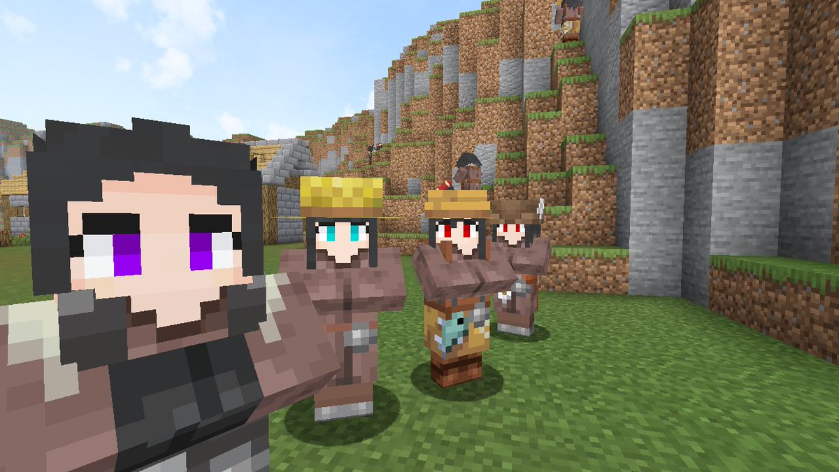 Chuzume A Twitter 随分と前にアップしたこの動画のやつです みなさんもどうぞ Minecraft 抱きしめたいくらい かわいい ぞ村人 リソースパック T Co 02c3i6ttqh