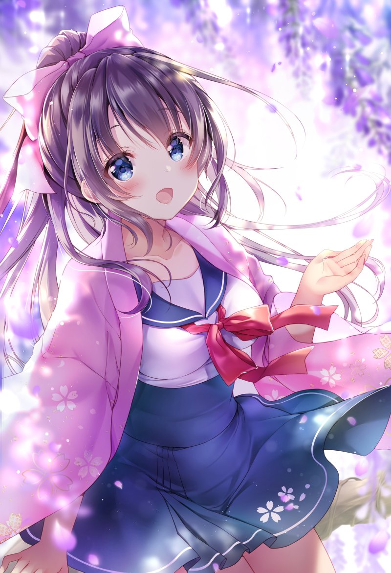 💜🤍Wisteria flowers💜🤍