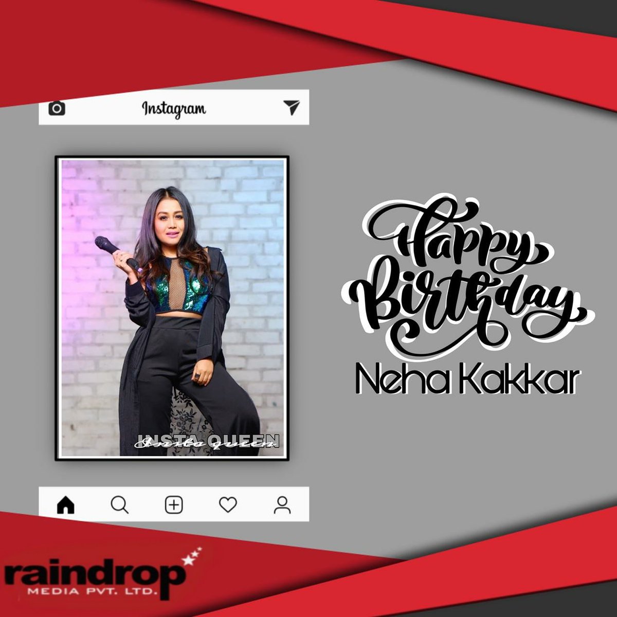 Here's wishing the very talented and gorgeous <a href="/iAmNehaKakkar/">Neha Kakkar</a> a very happy birthday! 

#HappyBirthdayNehaKakkar