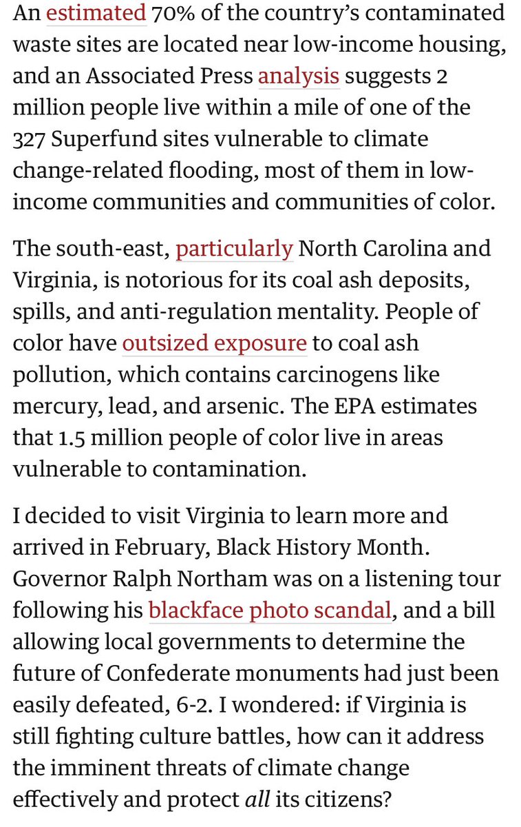 ‘They chose us because we were rural and poor’ Read more:  https://www.theguardian.com/environme...