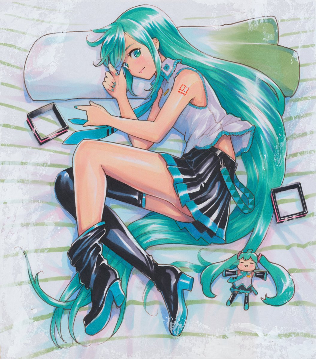 初音ミク 「with you 」|MayoRiyo まよりよのイラスト