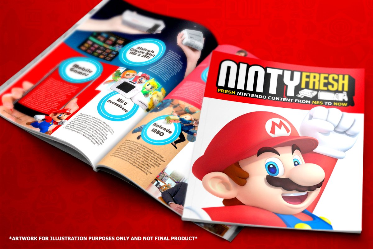 NintyMedia's tweet photo. It's @NintyFreshMag's first weekend of being on Kickstarter and they need YOUR help! Miss the days of #ONM and #NGamer and wish there was still a full-sized #Nintendo Magazine? Please support them and help us to spread the word! Retweets appreciated!

https://t.co/8DK6Vxzrvd https://t.co/gethZZ32Ls
