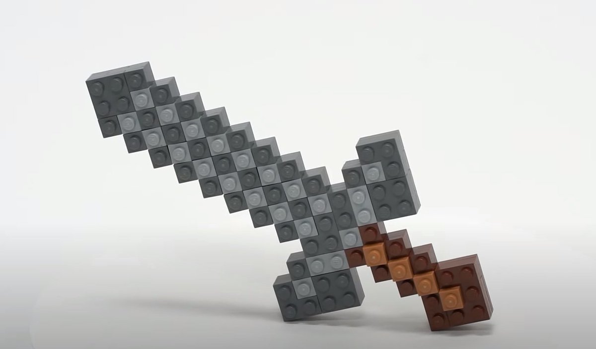 三井淳平 Jumpei Mitsui マインクラフトの 鉄の剣 の作り方講座動画アップしました レゴブロック使ってチャレンジしてみてください T Co Ona15w4ep9 T Co Nmx0fep7zl Twitter