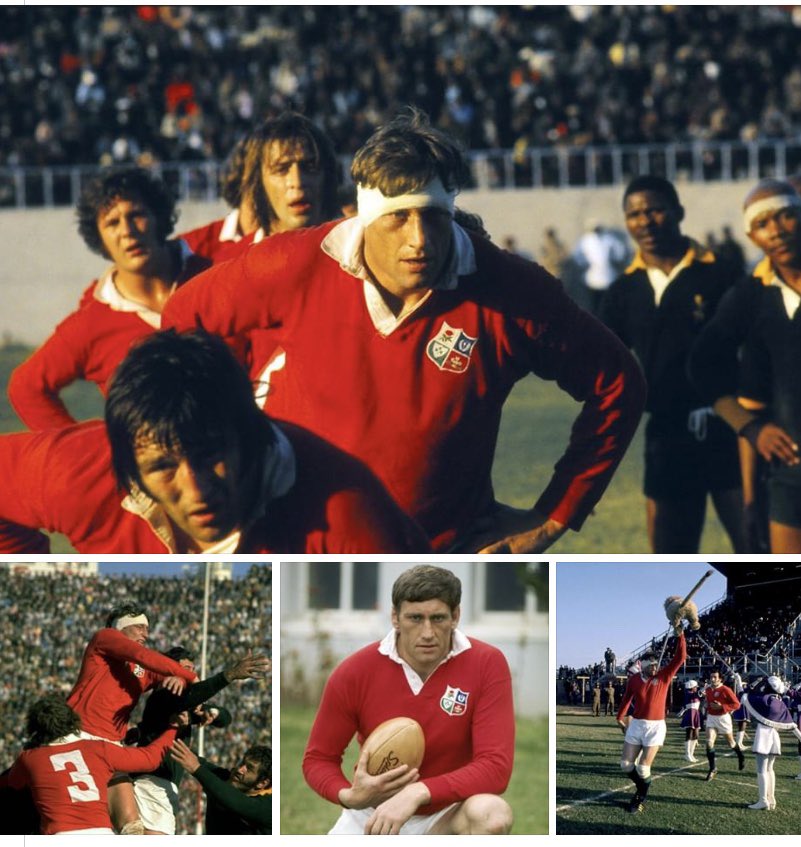 5 Lions tours, possibly the best Lions Captain, Willie John McBride. Happy Birthday big man. 