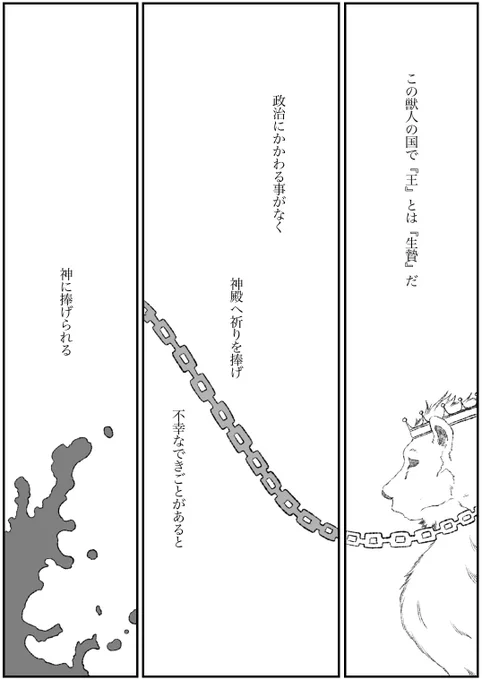 #オリジナル #獣人 #竜人と贄王
「竜人と贄王」 