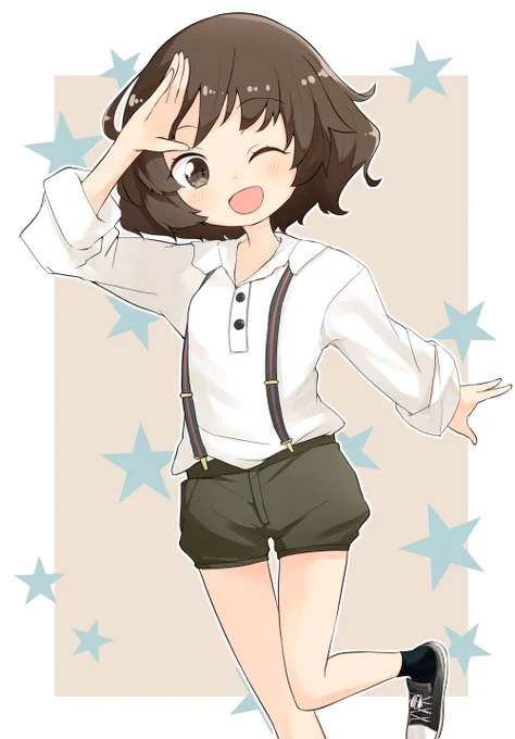 #秋山優花里生誕祭2020
#秋山優花里生誕祭
秋山殿～～～おめでとーーーー!!!! 