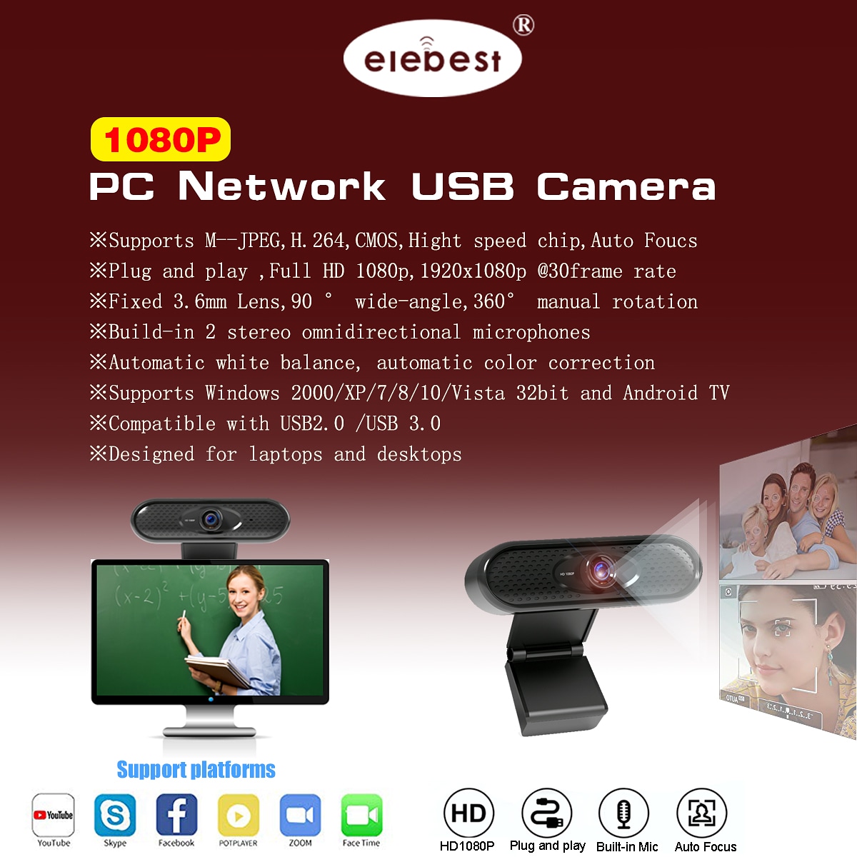 1080P HD Webcam with Microphone, Video Call Available Pro Streaming Web Camera, Widescreen USB Computer Camera for PC Mac Laptop Video Calling Conferencing Recording 
#usbcamera 
#mymusicisoverparty #babygate #noren #13reasonswhyseason4 #BlackLivesMattters #carryminati #June6th