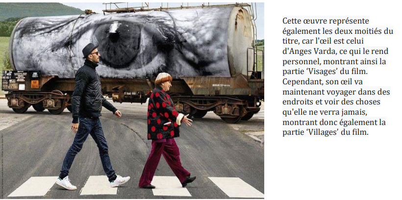 EpsomcMl's tweet photo. An excerpt from the charming photo essay about the documentary "Visages, Villages" by one of next year's French A Level pupils for the @ismla_uk Essay Writing Competition. We love the analysis of how the image of the eye marries the two parts of the title: faces and places. https://t.co/0XXH5YjCQp