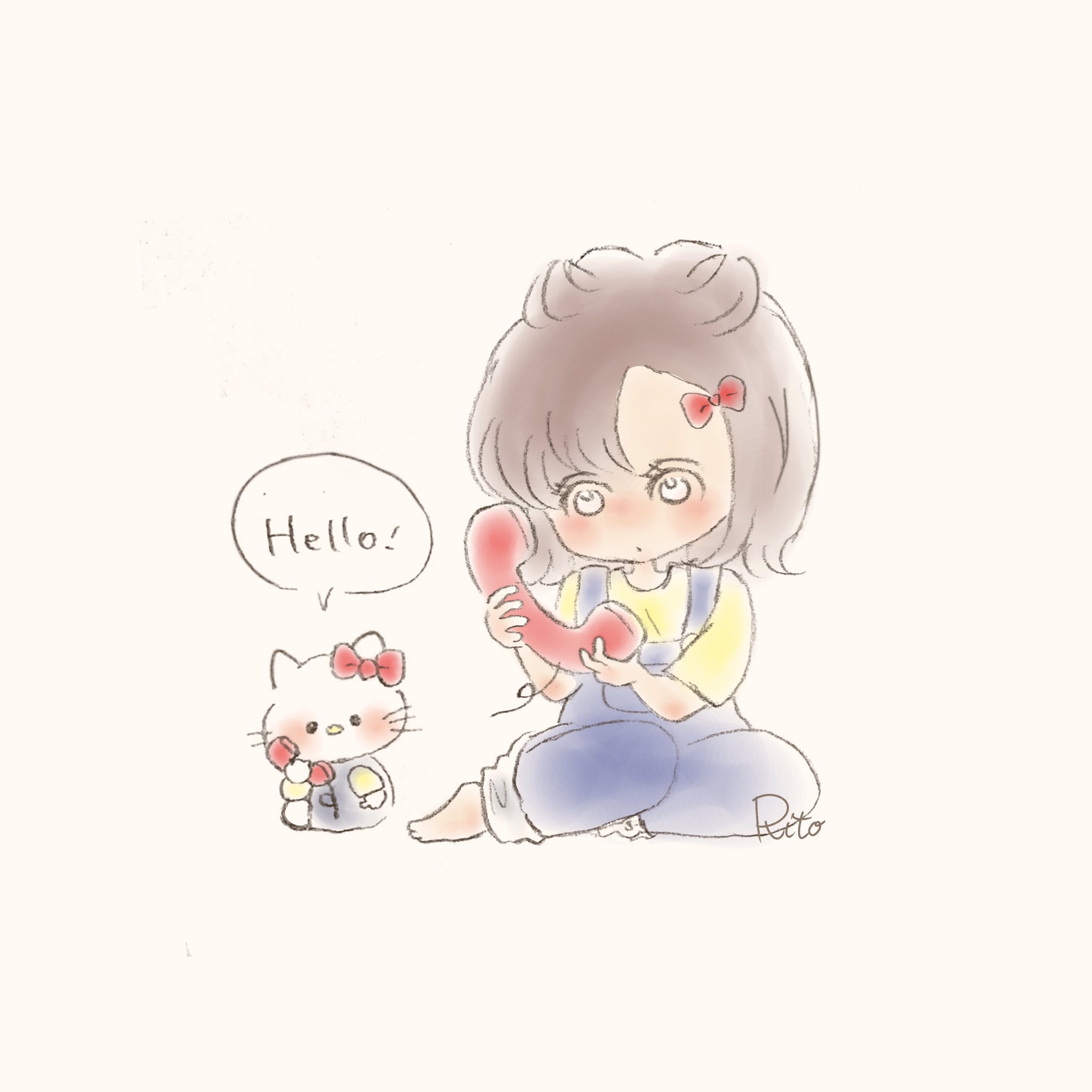 りと Literone2222 キティちゃん キティちゃん キティ サンリオ コーデ コーデイラスト 女の子イラスト ゆるいイラスト さんりお サンリオピューロランド さんりおぴゅーろらんど サンリオキャラクターズ T Co Syskoiqaqt Twitter