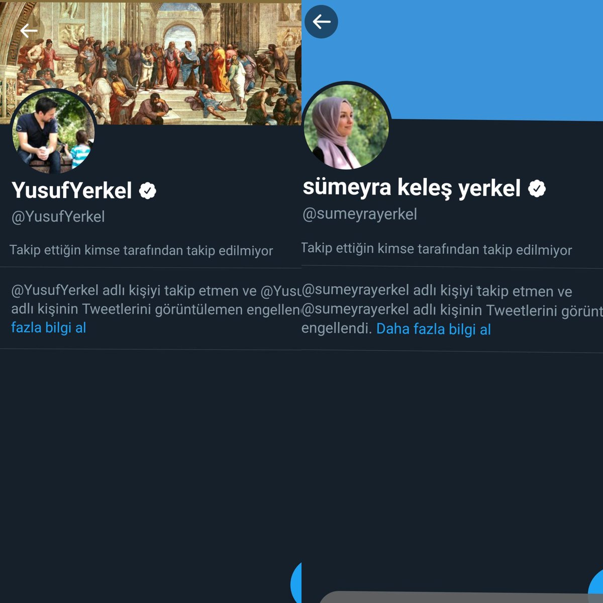tweetkavgalari's tweet photo. Soma'da madenci tekmelemesiyle ünlü olan Yusuf Yerkel ve eşi kendilerine karikatür gönderen kullanıcıyı engelledi.
Karikatürü yollayan kişi ise "Alecek şakadan anlamıyorlar" dedi. https://t.co/25zLtTBQJC