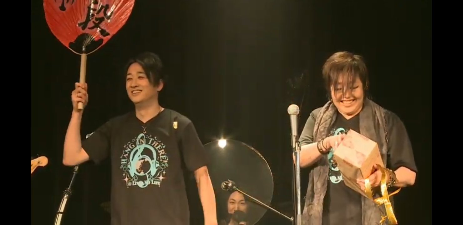  Happy Birthday again,and thank you so much for this amazing live.   