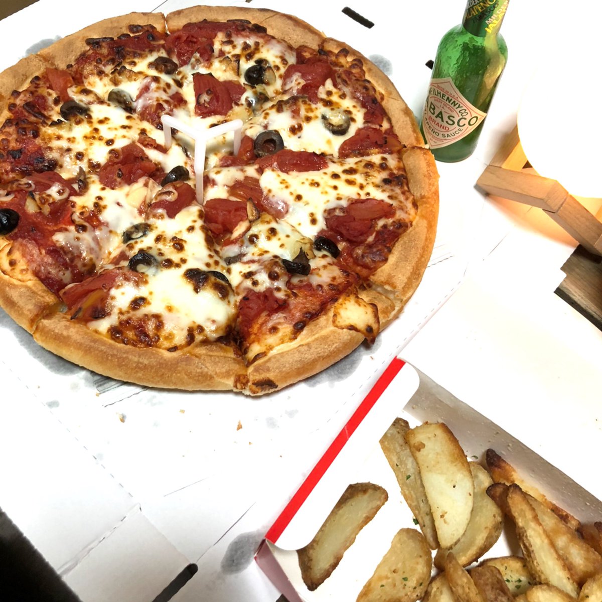 ピザハット いえいえ ご注文頂きありがとうございました N W N