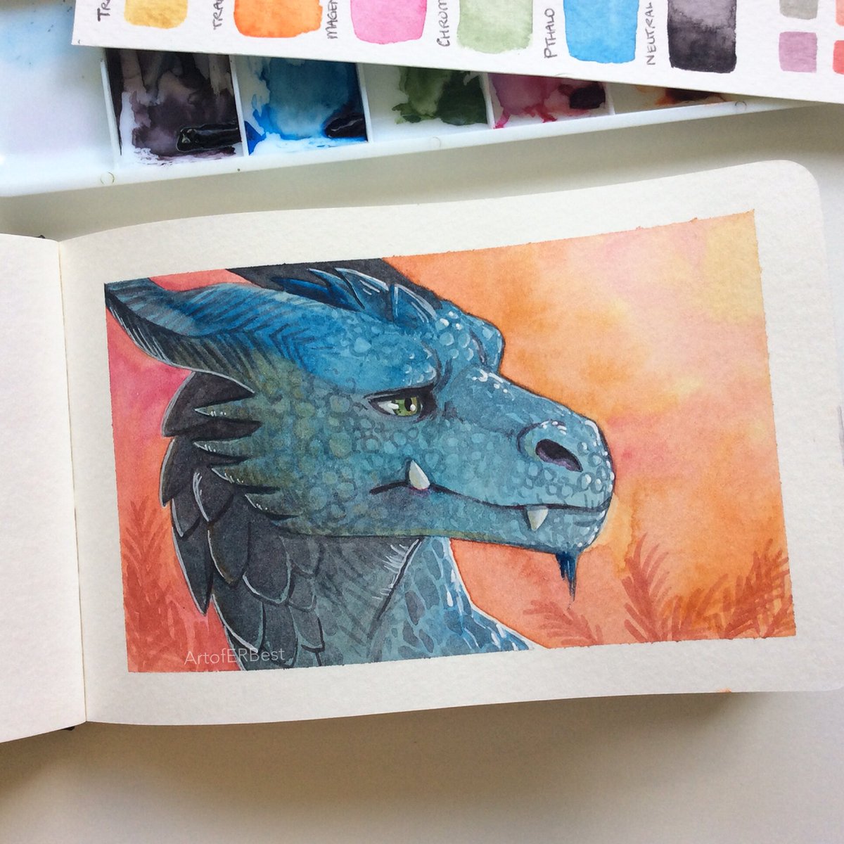 InukiBooks's tweet photo. After months away again, I’m gonna give twitter another shot. Here are some dragons from my Instagram 🐉 https://t.co/xuenUMIK3z