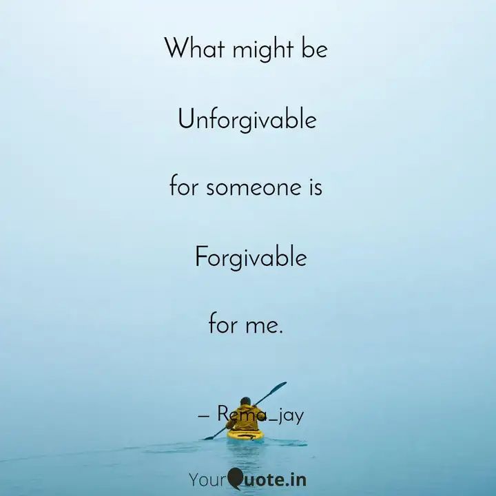 I believe our world would be a better place if people chose to forgive more. Read my thoughts on YourQuote app at yourquote.in/rema-joseph-be…