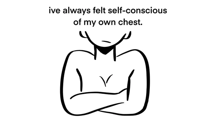 cw tw // nudity , gender dysphoria (?)

off my chest (pt 1) 