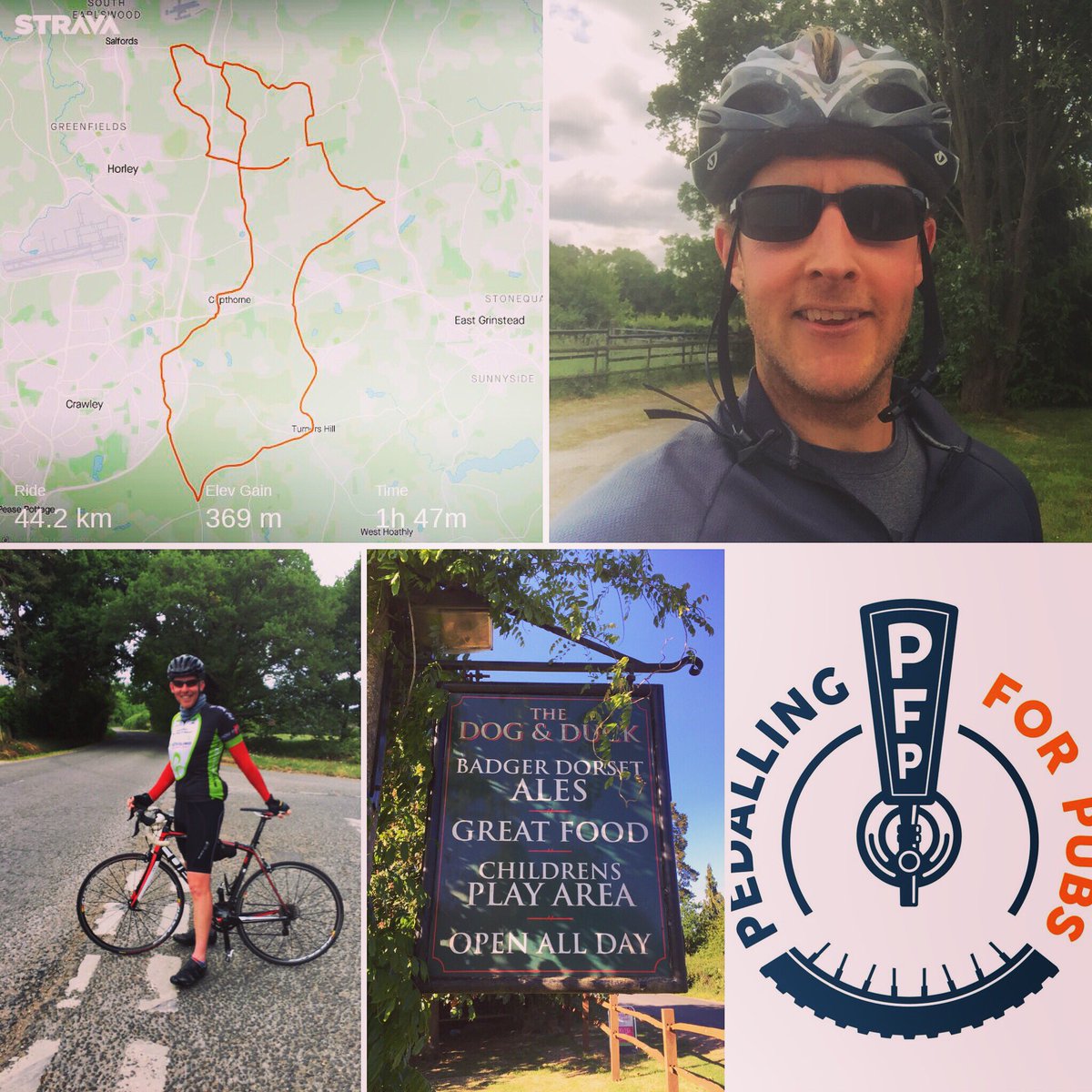 MA’s <a href="/Tweetlowey/">Chris Lowe</a> should’ve been in Jordan this weekend to raise money with <a href="/Pedallingforpub/">Pedalling For Pubs</a> team. Instead they have all done the miles they could today to raise awareness for <a href="/apavementaway/">Only A Pavement Away</a> <a href="/LTCharity/">Licensed Trade Charity</a> who are more vital now than ever.