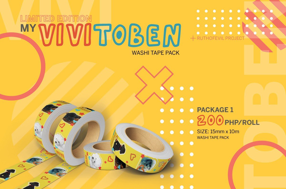 ruthofloey's tweet photo. hi guys! My Vivi Toben Washi Tapes are still open for ordering, until supplies last. Show some love by cliking the link to order.
https://t.co/NYXy4Vtjrf
#MyViviTobenWashiTapesforEXOSC #EXOSCFanProject #EXO #Chanyeol #Sehun #찬열 #세훈 #EXOSC #Toben #Vivi https://t.co/XG8Iii5O5D