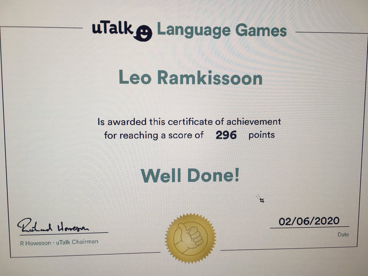 YMS_Languages's tweet photo. Year 8’s Language Challenge has taken off! They went off to study First Words on the uTalk App. After session 1 it was very close at the top of the leaderboard with 1 point separating Leo and Millie. Spurred me on to get ahead but not sure I’ll be able to keep up. Grazie, #uTalk https://t.co/xnQ2Si5Iki