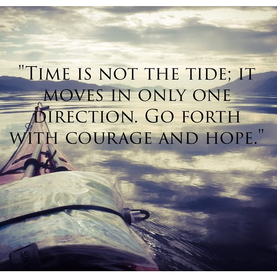 Great quote! @scottishcanoe #livelife #kayaking