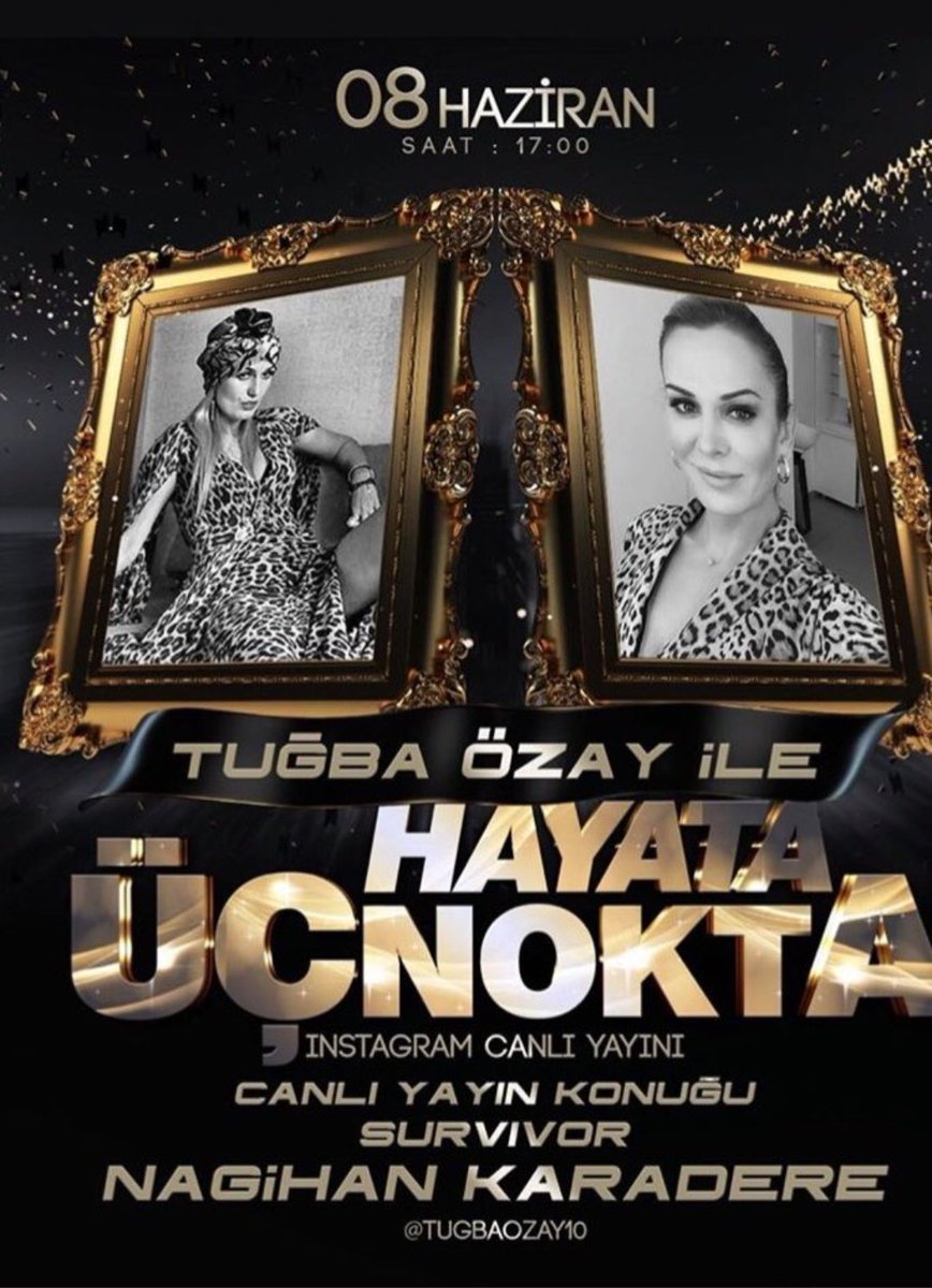 UZUNBIRIKIM1's tweet photo. Survivor’ın Kraliçesi @NAGiHANKARADERE  İnstagram da canlı yayın da  Tuğba Özay’ın konuğu olacak Uzun bir aradan Sonra ilk İnstagram canlı yayını olacak Nagimiz in kaçırmayın 💗💗👑👑👑 #nagihankaradere  #survivor2020 #NKFC #BMYFC #EKFC #YOFC #Survivor https://t.co/dB86pHCmoh