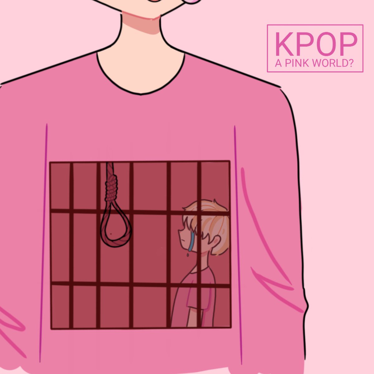KPOPAPINKWORLD1's tweet photo. REAL HAPPINEES?...
Seriously believe that the smiles of idols are true in photos and video. Haha okey... 
#idol #kpopapinkworld #sad #watchingyou #boy #Depresion #fakehappiness #digitalart #kpop #kpopstans #drawing  #BTS_twt #twice #blackpink #exo  #sing #케이팝 https://t.co/lJPn7TX2Fc