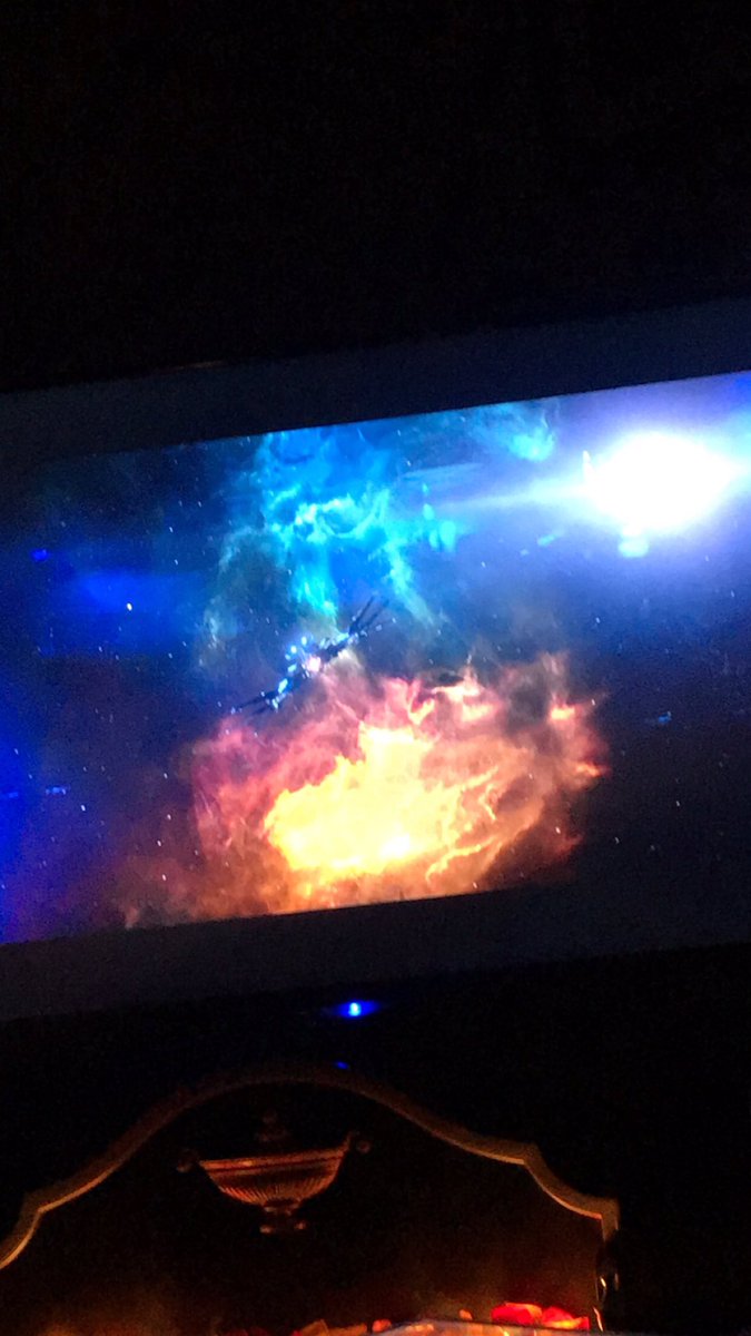J98B1's tweet photo. @JamesGunn is this a Easter egg? The blue looks like a hand reaching out and the orange a face, like peters mum reaching out to him, or the blue represents him mother and orange his father, as it seems to look like ego https://t.co/i2PWaTXguS