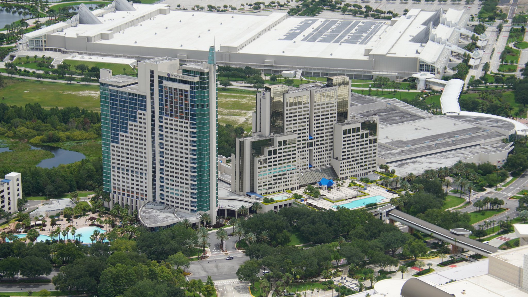 bioreconstruct on Twitter "Aerial view of Hyatt Regency Orlando