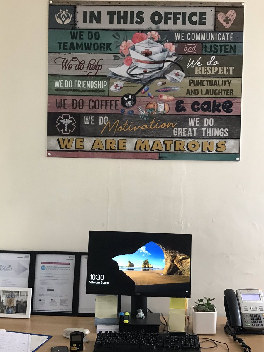 Thank you KenSigns Ltd for your gift to us 🎁 The signboard reflects some of our key roles 🔑🗝 The Matron’s Handbook Jan 2020 (NHS England NHS Improvement) ❤️🧡💚<a href="/KghSurgery/">KGHSurgery</a> <a href="/KettGeneral/">Kettering General Hospital</a>