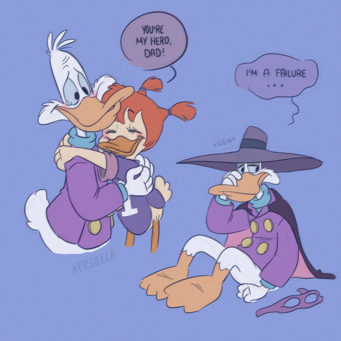 they started laughing about Drake being Darkwing in clash reunion 💔 🥺 🥺 ...