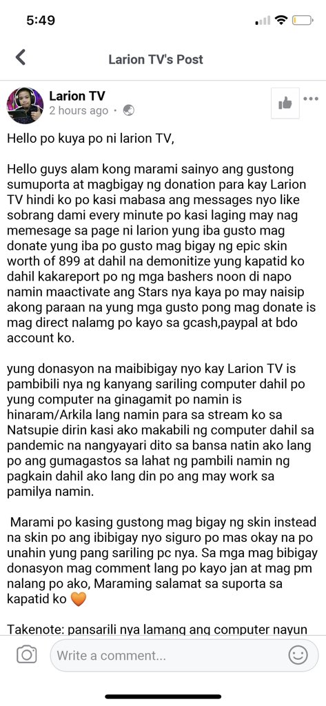 BBAshley_'s tweet photo. #LarionTV HAHAHA bat may nagaganap na solicitation? Pati bata pinagkakaperahan nyo oi. Bawal yan. https://t.co/tlSP06Vmy6