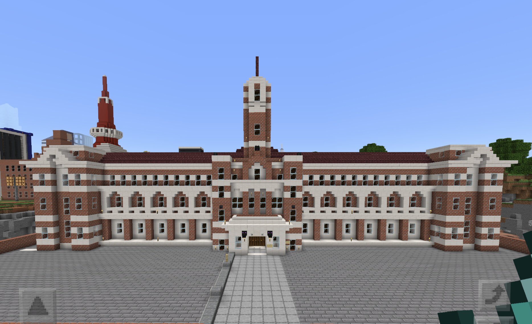 マンホール男 今日もマイクラで近代建築 最近 マイクラにハマってます 近代建築 マイクラ マインクラフト T Co Scscokqi3w Twitter