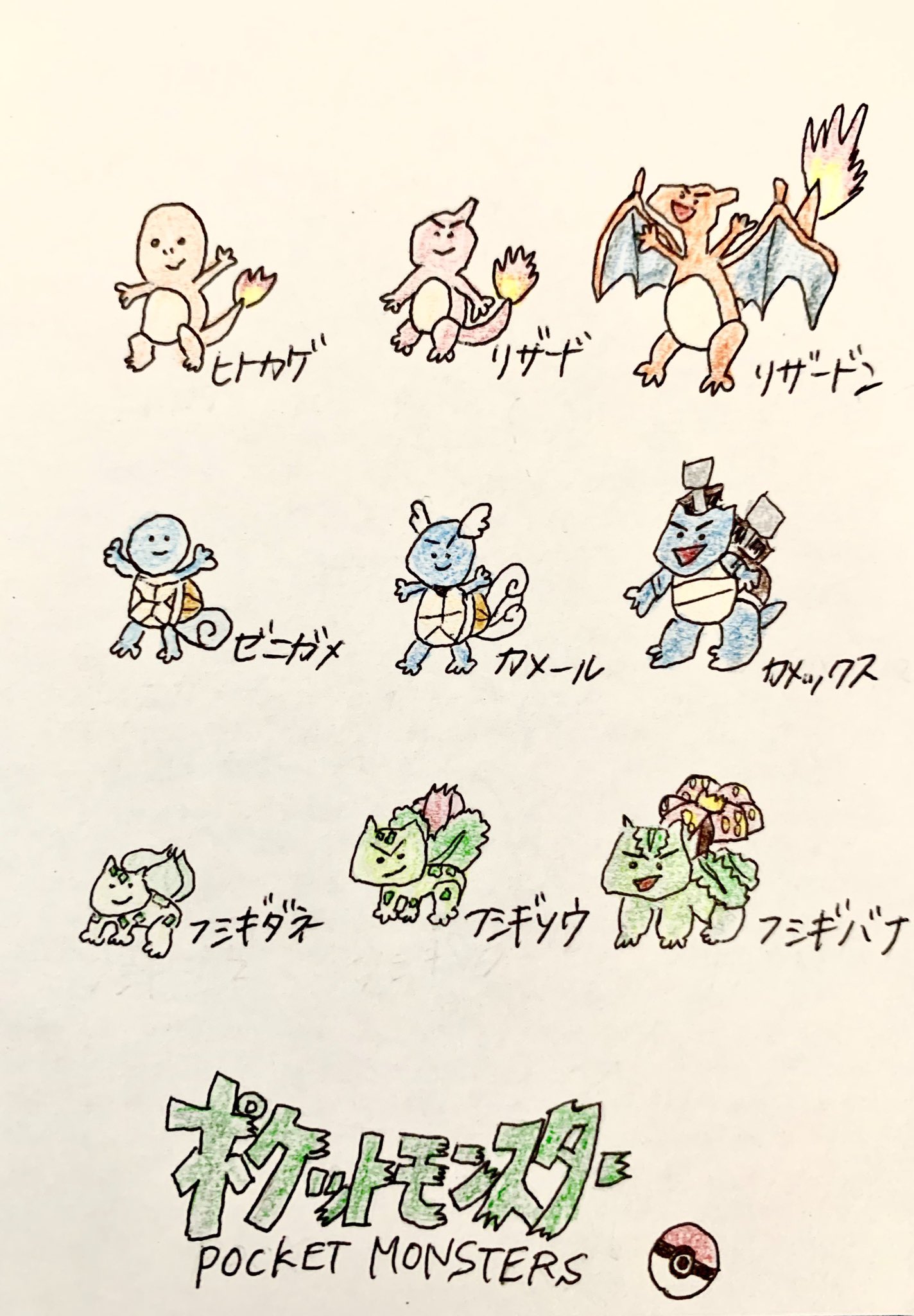 Pisobo ﾃﾞｻﾞﾌｪｽ56両日c225 ポケモン 初代御三家 過去作です ゆるいイラスト Illustration イラスト イラスト初心者 お絵描き らくがき ポケモン ポケットモンスター赤 緑 T Co Gmmbfkcn9r Twitter