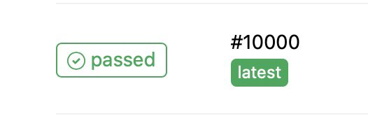 MaximeLeprovost's tweet image. We have just reach our 10 000th Pipeline on @gitlab CI 👏 
...and it’s a green one ! 👍 #cicd #devops #worflow
