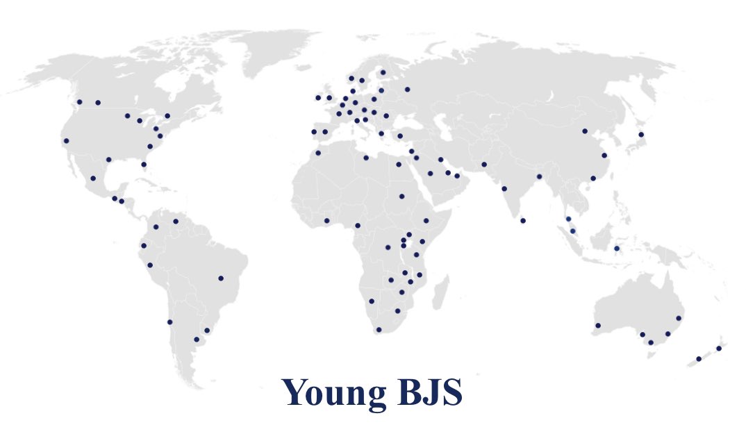 Closing in on 1000 members of the Young BJS from all over the world. Please join this platform for digital learning and a voice in surgical publishing. Students, trainees, and junior faculty welcome. Email your name, country, and specialty to admin@youngbjs.org or DM me please