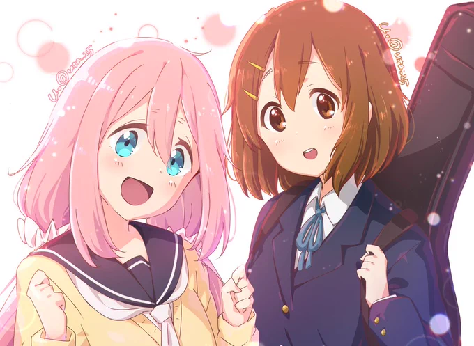 夢のコラボレーション✨??
#けいおん #平沢唯 #keion #yui
#ゆるキャン #なでしこ #Yurucamp 